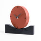 MR CLOCK orologio d'appoggio in legno verniciato