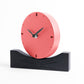 MR CLOCK orologio d'appoggio in legno verniciato