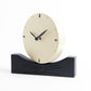 MR CLOCK orologio d'appoggio in legno verniciato