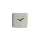 SILVER CLOCK Orologio in legno verniciatura materica