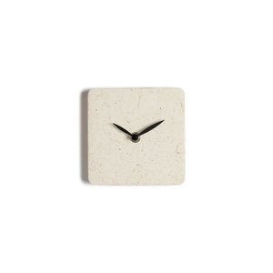 MARBLE CLOCK Orologio d'appoggio effetto marmo
