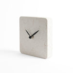 MARBLE CLOCK Orologio d'appoggio effetto marmo