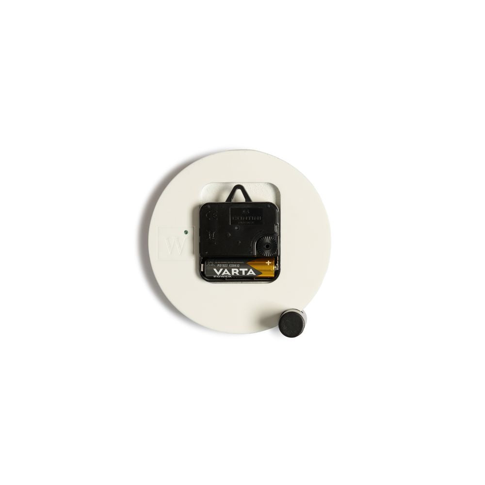 SLEEK CLOCK MARBLE Orologio rotondo d'appoggio in legno