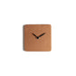 COPPER CLOCK Orologio in legno verniciatura materica