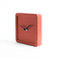 NATTY CLOCK orologio d'appoggio in legno verniciato