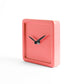 NATTY CLOCK orologio d'appoggio in legno verniciato