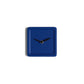 NATTY CLOCK orologio d'appoggio in legno verniciato