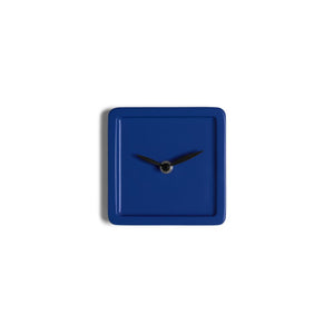 NATTY CLOCK orologio d'appoggio in legno verniciato