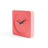 PRETTY CLOCK orologio d'appoggio in legno verniciato - Rosa