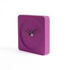 PRETTY CLOCK orologio d'appoggio in legno verniciato - Viola