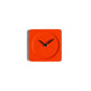 PRETTY CLOCK orologio d'appoggio in legno verniciato