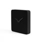 SQUARE CLOCK orologio d'appoggio in legno verniciato