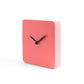 SQUARE CLOCK orologio d'appoggio in legno verniciato