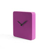 SQUARE CLOCK orologio d'appoggio in legno verniciato - Viola