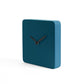 SQUARE CLOCK orologio d'appoggio in legno verniciato