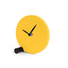 SLEEK CLOCK orologio d'appoggio in legno verniciato - Giallo