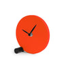 SLEEK CLOCK orologio d'appoggio in legno verniciato - Rosso