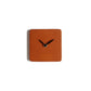 CORTEN CLOCK Orologio d'appoggio in legno verniciato