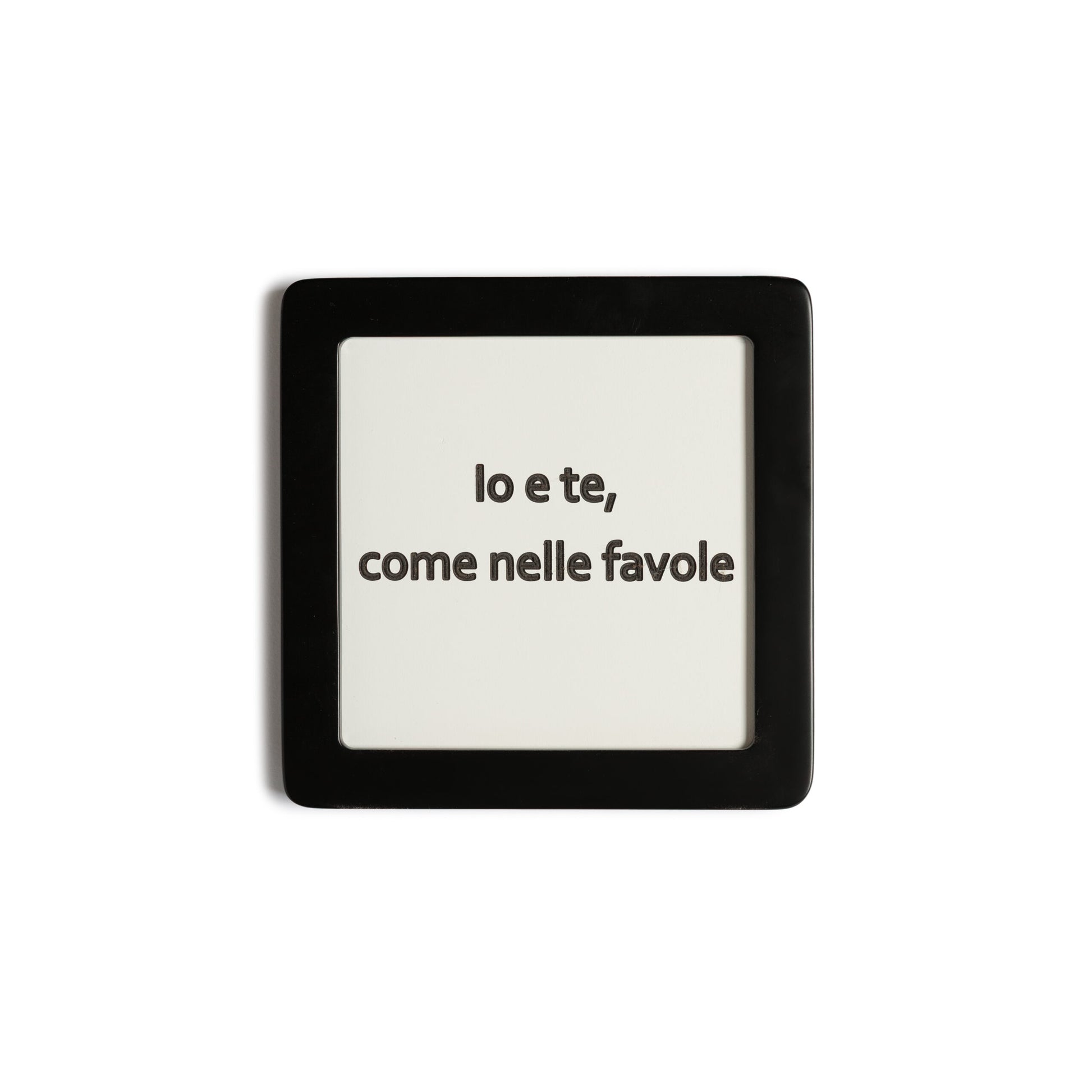 Quadretto in Legno Io e te, come nelle favole