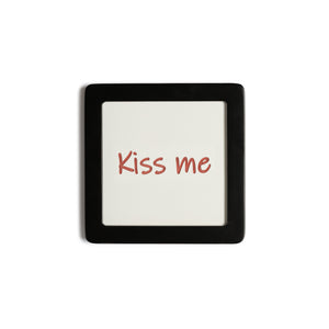 Quadretto in Legno Kiss Me