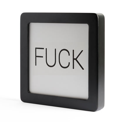 Quadretto in Legno Fuck