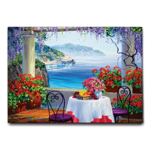 QUADRO SVEGLIARSI AD AMALFI