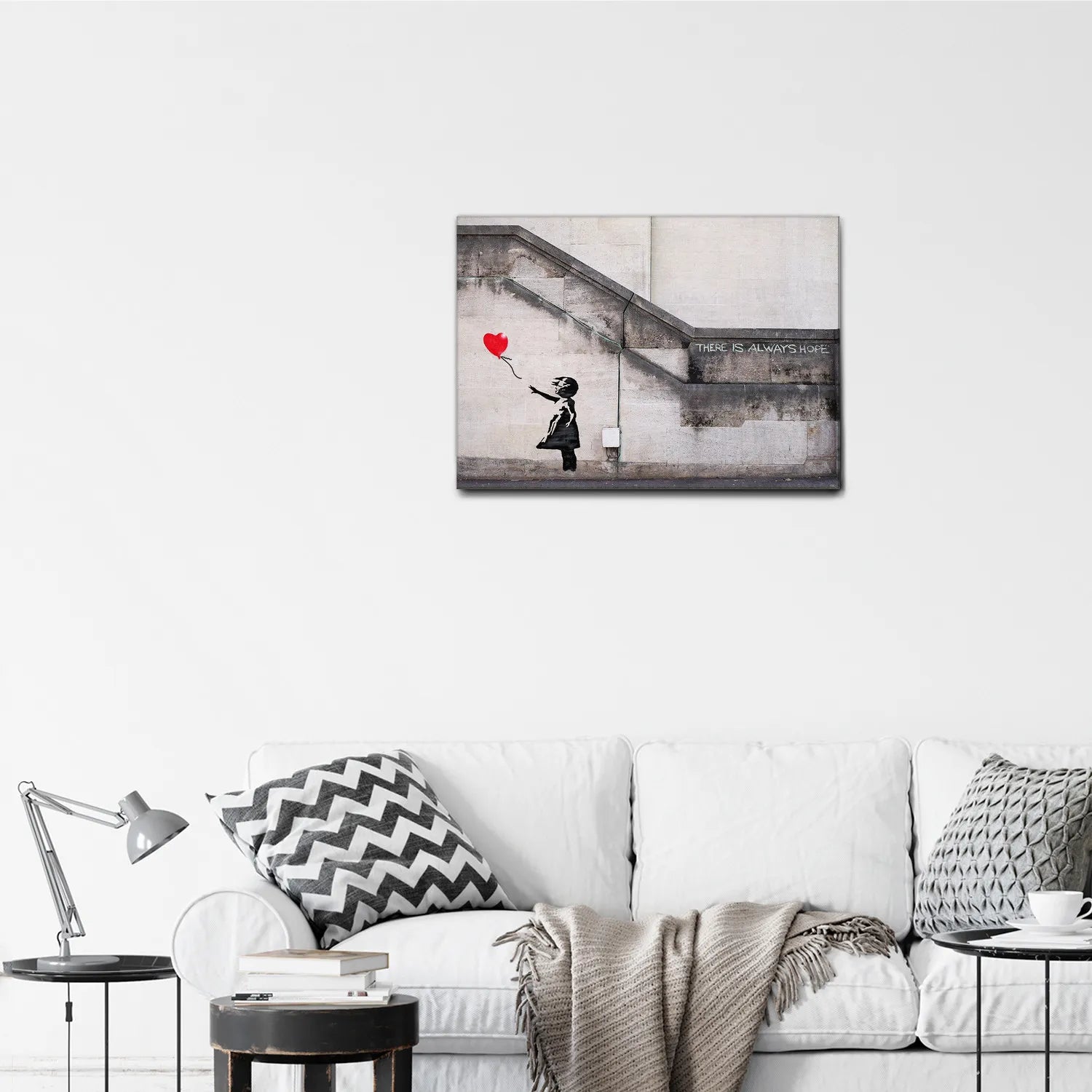 Quadro Bambina con palloncino - moderno - arredo muro - wdesign - macerata - marche