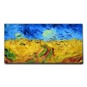 QUADRO CAMPO DI GRANO CON VOLI DI CORVI VAN GOGH