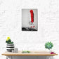 QUADRO BANKSY CAPPUCCETTO ROSSO
