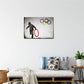 QUADRO BANKSY CERCHIO OLIMPICO