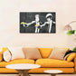 QUADRO "JOHN-TRAVOLTA-CON-BANANA"