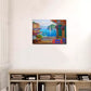 QUADRO RIFLESSI A PORTOFINO
