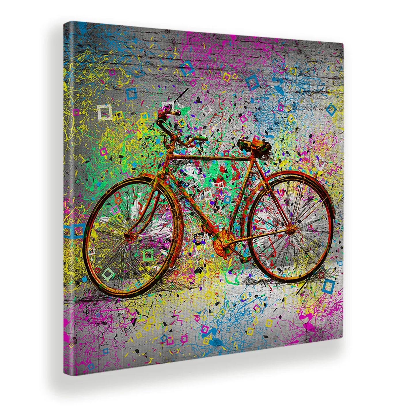 QUADRO STREET ART - BICICLETTA