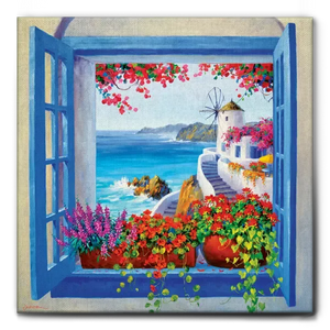 QUADRO LA CANZONE DI SANTORINI