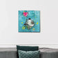 QUADRO STREET ART BIMBA SULL'ALTALENA
