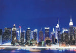 Quadro Led Manhattan olio su tela