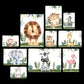 Animaletti Della Giungla Quadri set 10 pannelli