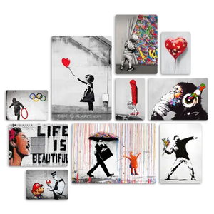 Bansky 1 Quadri set 10 pannelli