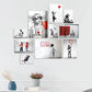Bansky 2 Quadri set 10 pannelli