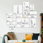 City Line 2 Quadri set 10 pannelli