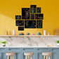 Cocktail Neon Quadri set 10 pannelli