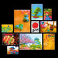 Colori Giapponesi Quadri set 10 pannelli