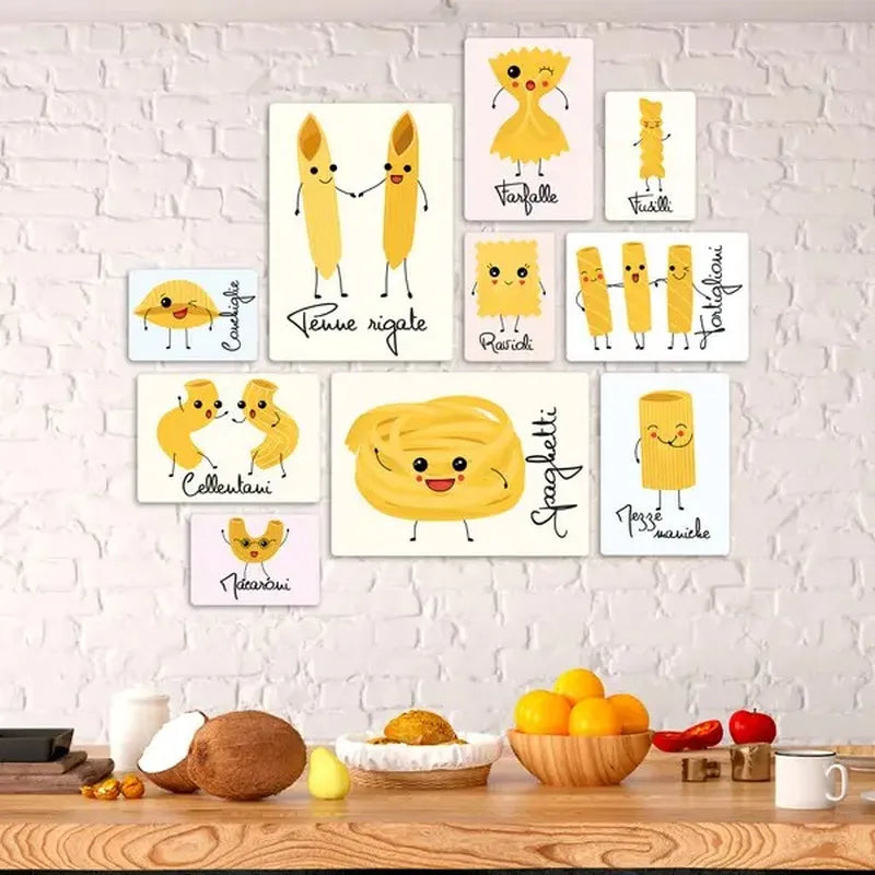 Dolce Pasta Quadri set 10 pannelli