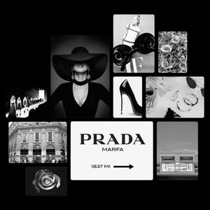 Fashion Prada Quadri set 10 pannelli