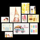 Ice Cream Quadri set 10 pannelli