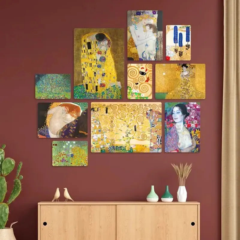 Klimt Quadri set 10 pannelli