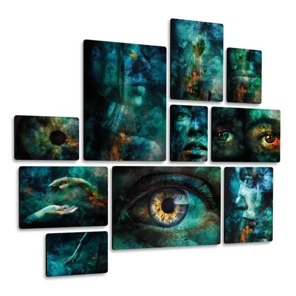 Metaphysical Soul Quadri set 10 pannelli