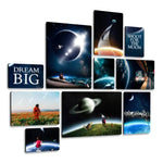 Metaphysical Space Quadri set 10 pannelli