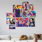 Pop Art Quadri set 10 pannelli