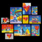 Raccolta Amore Quadri set 10 pannelli